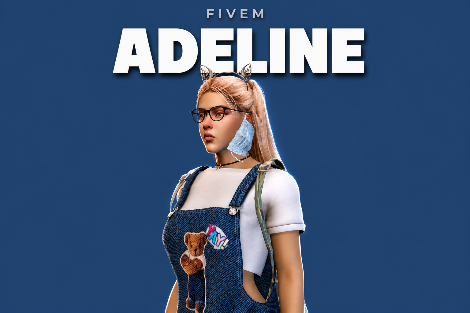 Adeline | Female Ped | Multiple Outfits | Optimized & Fivem Ready [Add-On]