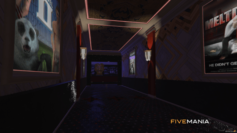 FIVEM The Doppler Cinema | Immersive Movie Theater MLO | Interior & Exterior | Concession Stand | Seating Area | Add-On | Optimized | Fivem Ready | High Quality — image 12