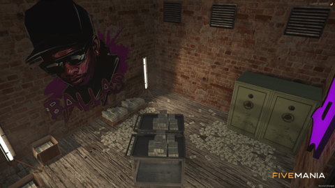 FIVEM Grovestreet Reworked | Iconic Gang Hideout MLO | Interior & Exterior | Hidden Rooms & Tunnels | Add-On | Optimized | Fivem Ready | High Quality — image 17