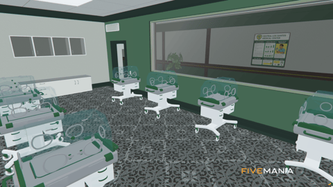 FIVEM Los Santos Medical Center V2 | Modern Hospital MLO | Interior & Exterior | Reception Area | Patient Rooms | Offices | Add-On | Optimized | Fivem Ready | High Quality — image 13