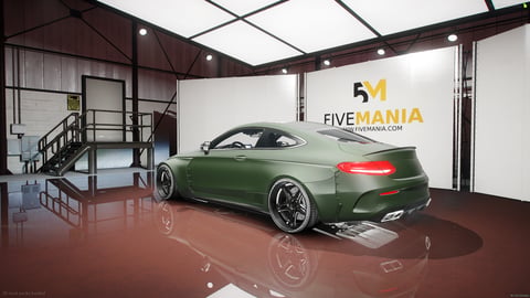 FIVEM C63 | Realistic Sports Car [Badged] Add-On | Optimized | Fivem Ready | High Quality — image 8