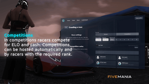 FIVEM Racing Script | Comprehensive Race System | Custom UI | Race Creation | Leaderboards | Rewards | Add-On | Optimized | Fivem Ready | High Quality, image 23