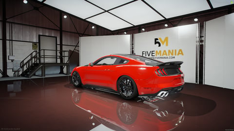 FIVEM Gt500 | Realistic Sports Car [Unbadged] Add-On | Custom Parts | Working Lights | Optimized | Fivem Ready | High Quality — image 8