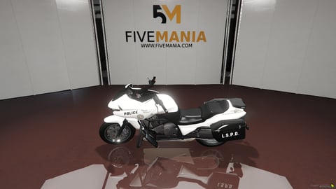 FIVEM Polthrust | Lore-Friendly Police Motorcycle Add-On | Saddlebags | Working Lights | Optimized | Fivem Ready | High Quality — image 7
