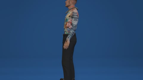 Alvarg Yakuzaboss | Male Ped | Multiple Outfits | Optimized & Fivem Ready [Add-On] — image 9