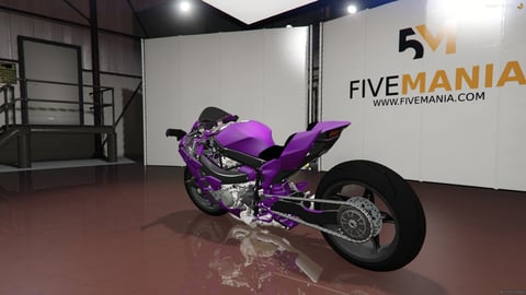 FIVEM Godzninjah2 | Realistic Sports Bike [Unbadged] Add-On | Optimized | Fivem Ready | High Quality — image 8
