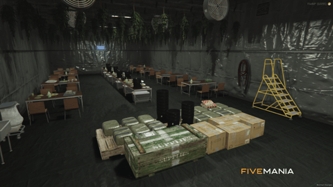 FIVEM Weed Lab | Hidden Drug Processing MLO | Interior & Exterior | Grow & Process Areas | Optimized | Add-On | Fivem Ready | High Quality — image 7