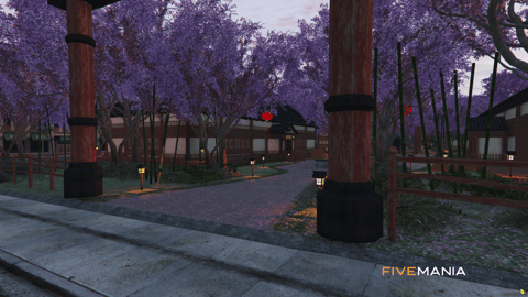 FIVEM Legion Square Tokyo | Japanese Themed Map Edit | Cherry Blossom Trees & Custom Buildings | Optimized | Fivem Ready | High Quality — image 3