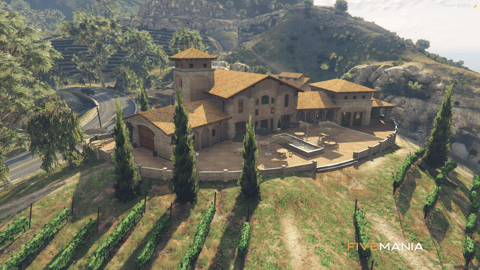 FIVEM Vineyard | Expansive Winery MLO | Interior & Exterior | Production Facilities | Outdoor Patio | Add-On | Optimized | Fivem Ready | High Quality — image 3