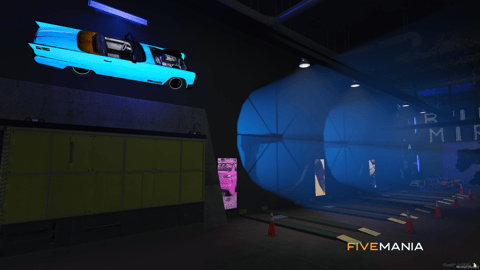 FIVEM Bunker Mirror | Underground Garage MLO | Custom Interior & Exterior | Workshop & Bar | Optimized Lighting | Add-On | Optimized | Fivem Ready | High Quality — image 16