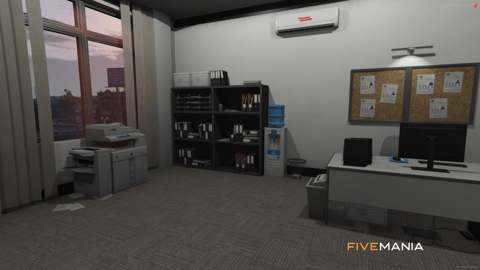 FIVEM Mission Row Police Department | Detailed Police Station MLO | Interior & Exterior | Offices | Cells | Interrogation Rooms | Add-On | Optimized | Fivem Ready | High Quality — image 11