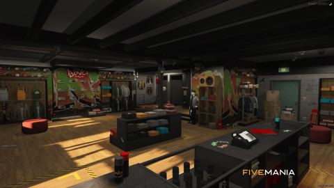 FIVEM Binco Clothing Shop | Custom Clothing Store MLO | Interior & Exterior | Modern Design | Optimized | Add-On | Fivem Ready | High Quality — image 3