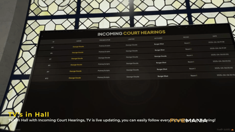 FIVEM Doj Job & Mdt System | Comprehensive Justice System | Job Management | MDT Interface | Locker & Wardrobe Systems | Reports | Add-On | Optimized | Fivem Ready | High Quality, image 3