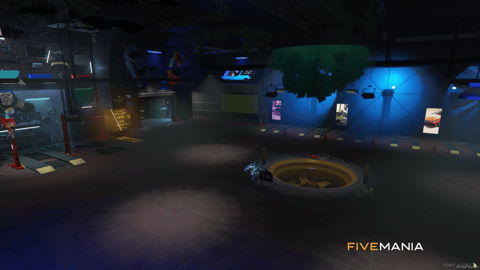 FIVEM Bunker Mirror | Underground Garage MLO | Custom Interior & Exterior | Workshop & Bar | Optimized Lighting | Add-On | Optimized | Fivem Ready | High Quality — image 24