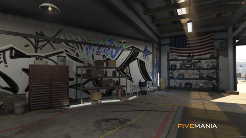 FIVEM Mosley | Full-Service Auto Shop MLO | Interior & Exterior | Reception Area | Workshop Bays | Locker Room | Add-On | Optimized | Fivem Ready | High Quality — image 6