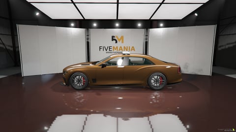 FIVEM Bentley Flying Spur | Lore Friendly Luxury Sedan Add-On | HQ Interior | Custom Wheels | Working Lights | Optimized | Fivem Ready | High Quality, image 7