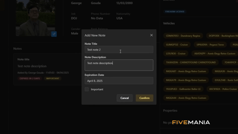 FIVEM Doj Job & Mdt System | Comprehensive Justice System | Job Management | MDT Interface | Locker & Wardrobe Systems | Reports | Add-On | Optimized | Fivem Ready | High Quality, image 11