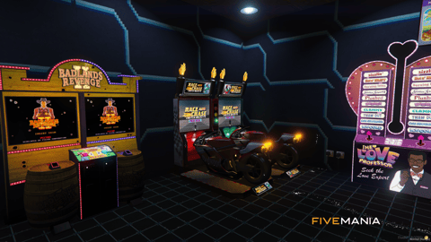 FIVEM Bowling Alley Cypress Flats | Vibrant Entertainment MLO | Bowling Lanes | Arcade Games | Diner Area | Interior & Exterior | Add-On | Optimized | Fivem Ready | High Quality — image 7