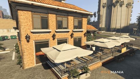 FIVEM The Italian Pizza Restaurant | Authentic Dining MLO | Interior & Exterior | Detailed Bar | Kitchen & Storage | Add-On | Optimized | Fivem Ready | High Quality — image 5