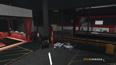 FIVEM Cruisin Craftsmen Mechanic | Premium Mechanic Shop MLO | Interior & Exterior | Office & Garage | Custom Props | Add-On | Optimized | Fivem Ready | High Quality — image 12