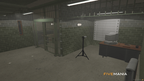 FIVEM Sherif Department V2 | Lore-Friendly Sheriff Department MLO | Interior & Exterior | Custom Props | Add-On | Optimized | Fivem Ready | High Quality — image 18