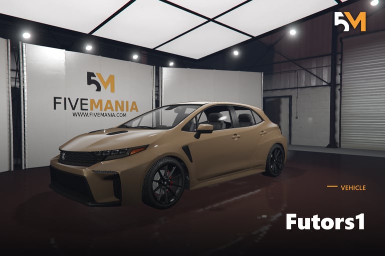 FIVEM Futors1, Compact Sports Hatchback Add-On
