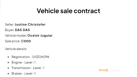 FIVEM Used Car Business | Comprehensive Dealership Script | Vehicle Sales & Contracts | Test Drives | Inspection | Add-On | Optimized | Fivem Ready | High Quality, image 25