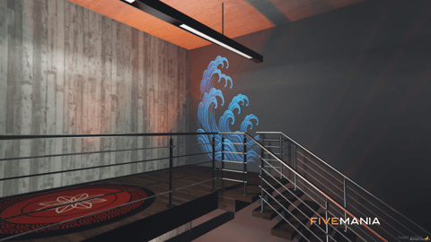 FIVEM Yakuza Compound | Luxury Gang Hideout MLO | Interior & Exterior | Custom Props | Add-On | Optimized | Fivem Ready | High Quality — image 18