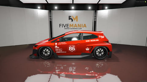 FIVEM Bls1 | Compact Sports Car [Unbadged] Add-On | Liveries | Custom Body Kit | Custom Wheels | Add-On | Optimized | Fivem Ready | High Quality, image 7
