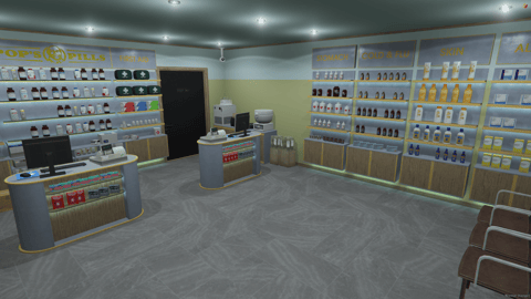 FIVEM Vespucci Beach Bmarket | Marketplace MLO | Interior & Exterior | Pharmacy & Electronics Store | Custom Props | Add-On | Optimized | Fivem Ready | High Quality — image 20
