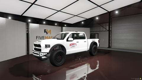 FIVEM Ford F-150 Raptor | Lore Friendly Off-Road Pickup Truck | Benny's Livery | Custom Suspension | Working Lights | Add-On | Optimized | Fivem Ready | High Quality, image 3