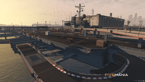 FIVEM The Port Race Truck | Dynamic Race Track MLO | Multiple Layouts | Add-On | Optimized | Fivem Ready | High Quality — image 5