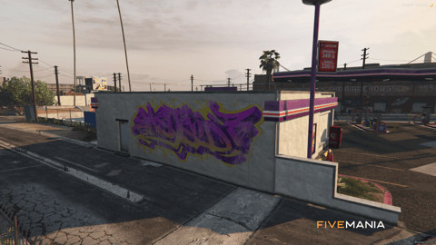 FIVEM Ballas Ltd | Lore-Friendly Gas Station MLO | Interior & Exterior | Convenience Store | Custom Branding | Add-On | Optimized | Fivem Ready | High Quality — image 3