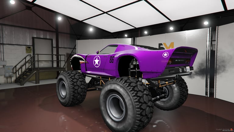 FIVEM Ford GT Monster Truck, Lore Friendly Monster Truck