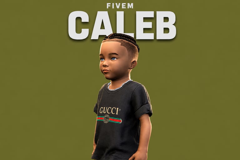 Caleb, Male Ped