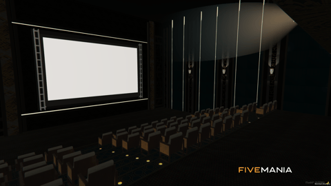 FIVEM The Doppler Cinema | Immersive Movie Theater MLO | Interior & Exterior | Concession Stand | Seating Area | Add-On | Optimized | Fivem Ready | High Quality — image 20