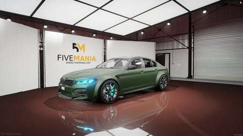FIVEM M5cs22 | Realistic Sports Sedan [Unbadged] Add-On | Working Lights | Custom Wheels | Add-On | Optimized | Fivem Ready | High Quality — image 3