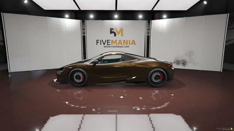 FIVEM McLaren 720S | Realistic Supercar [Unbadged] Add-On | Custom Wheels | HQ Interior | Working Lights | Optimized | Fivem Ready | High Quality, image 7