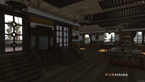 FIVEM Mafia Mansion | Luxury Criminal Estate MLO | Interior & Exterior | Custom Props | Secure Office | Optimized | Fivem Ready | High Quality | Add-On — image 17