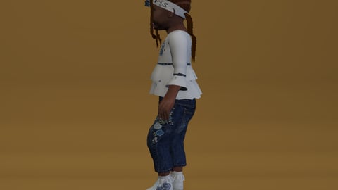 Paris | Female Ped | Optimized & Fivem Ready [Add-On] — image 9