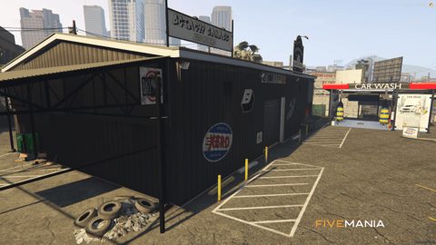FIVEM Octavista Mechanic | Full-Service Garage MLO | Interior & Exterior | Car Wash | Office & Lounge | Vehicle Lifts | Add-On | Optimized | Fivem Ready | High Quality — image 3