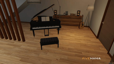 FIVEM Vinewood Villa V2 | Luxury Modern Estate | Interior & Exterior | Pool & Garage | Gym & Kitchen | Add-On | Optimized | Fivem Ready | High Quality — image 20