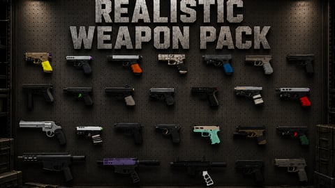 FiveM Realistic Weapon Pack [30 Weapons] Add-On cover