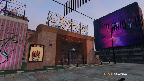 FIVEM Legion Square V5 | Revitalized City Hub MLO | Outdoor Stage & Shops | Dynamic Lighting | Add-On | Optimized | Fivem Ready | High Quality — image 14