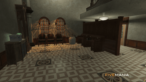 FIVEM Davis Pd V2 | Detailed Police Department MLO | Interior & Exterior | Multiple Rooms | Add-On | Optimized | Fivem Ready | High Quality — image 17