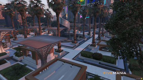 FIVEM Peak Towers | Multi-Purpose High-Rise MLO | Interior & Exterior | Rooftop Terrace | Custom Billboards | Multiple Businesses | Add-On | Optimized | Fivem Ready | High Quality — image 6