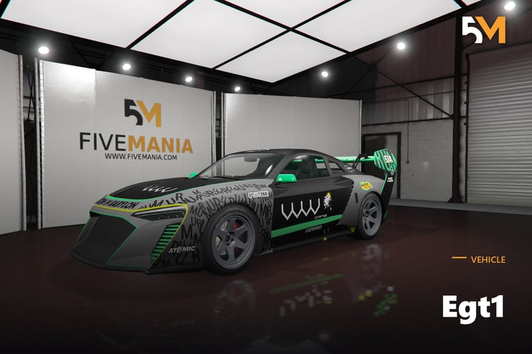 FIVEM Egt1, Fictional Race Car Add-On