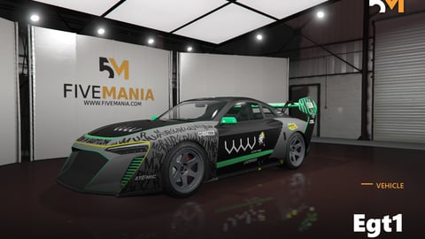 FIVEM Egt1 | Fictional Race Car Add-On | Custom Livery | Widebody Kit | Spoilers | Performance Tuned | Add-On | Optimized | Fivem Ready | High Quality cover