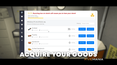 FIVEM Store Ownership Script | Advanced Business Management System | Employee Management | Store Upgrades | Banking System | Inventory | Add-On | Optimized | Fivem Ready | High Quality, image 18