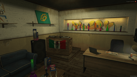 FIVEM Vagos Hideout | Gang Hideout MLO | Interior & Exterior | Bar & Pool Table | Add-On | Optimized | Fivem Ready | High Quality — image 4